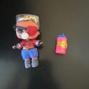 LOL Surprise Winter Disco Series Glitter “Soldier Boi” Doll.